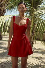 Load image into Gallery viewer, Bethani Mini Dress in Red Cherry