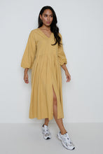 Load image into Gallery viewer, Monique Midi Dress in Camel